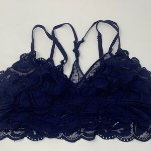 Aerie lace floral intimate bralette xl